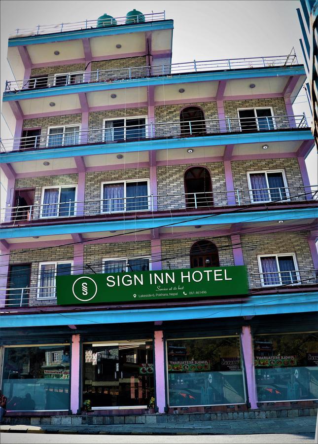 Oyo 193 Sign Inn Hotel Pokhara Exteriör bild