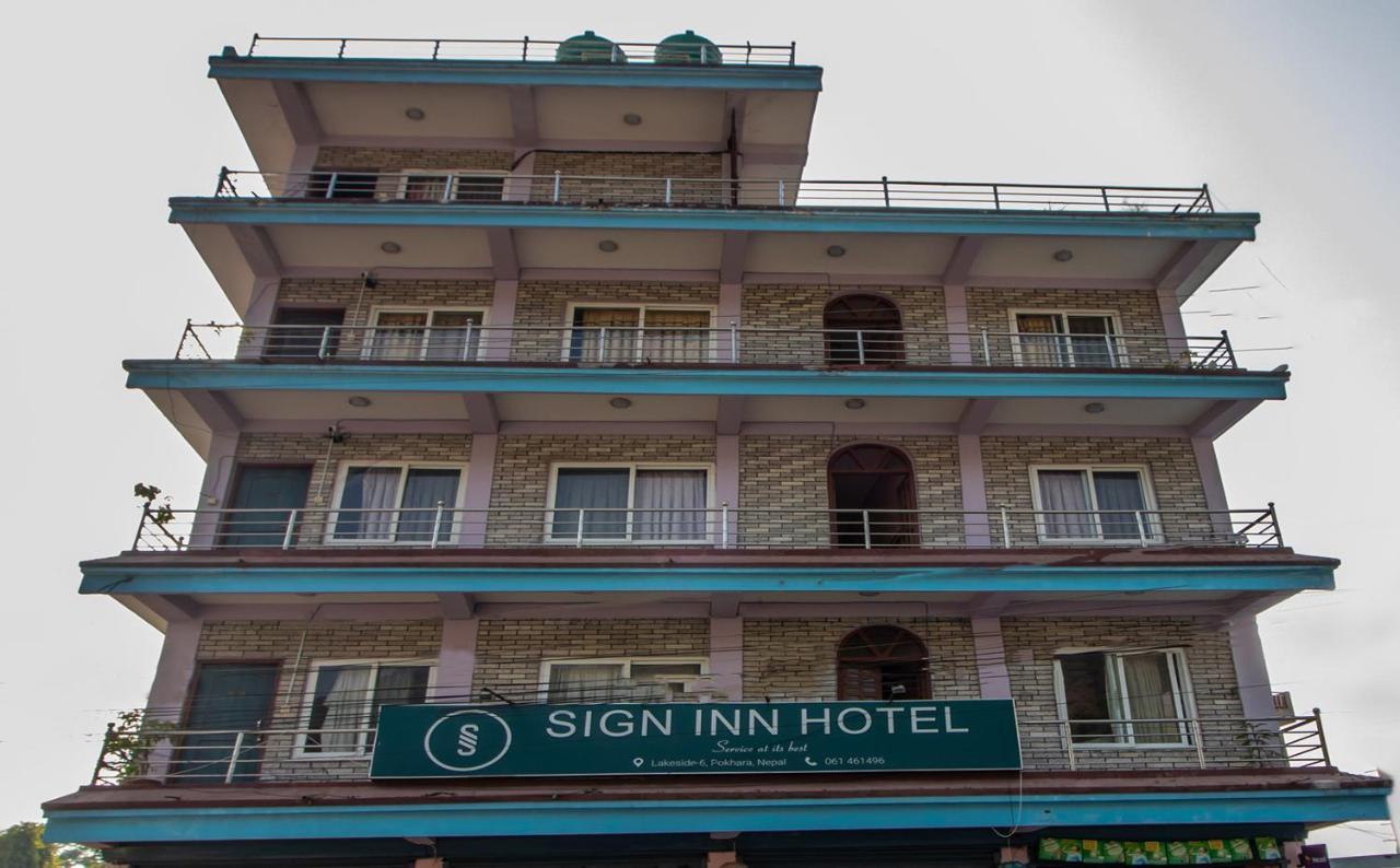 Oyo 193 Sign Inn Hotel Pokhara Exteriör bild
